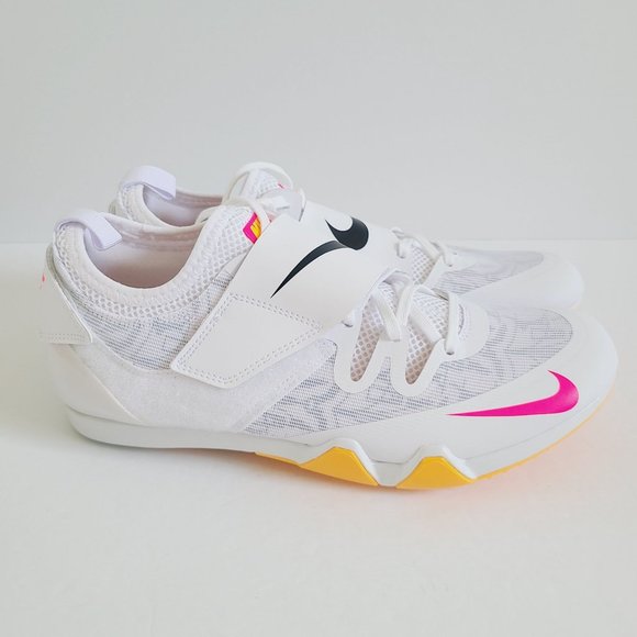 NEW Nike Pole Vault Elite 3 Track Shoes NO SPIKES AA1204-101 Size 12 White main image 7
